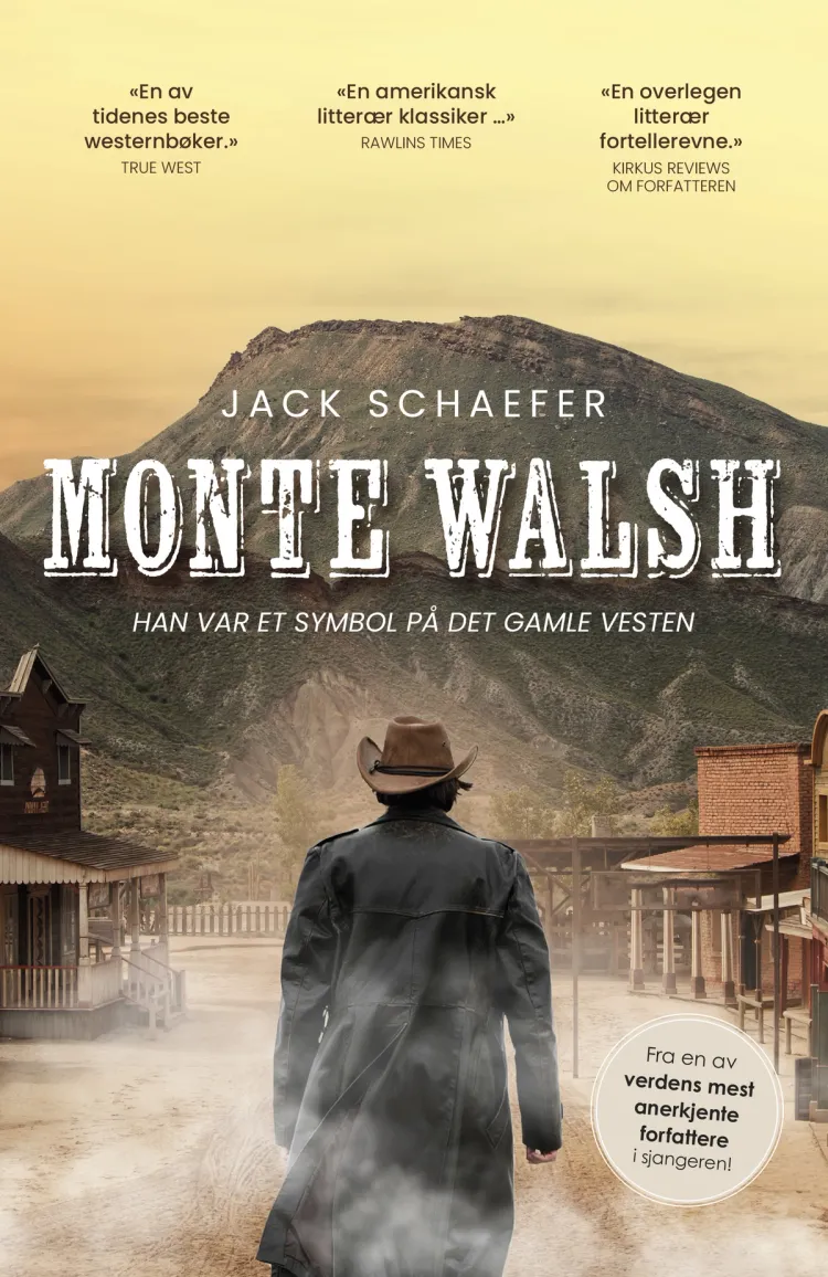 Omslag Monte Walsh av Jack Schaefer (Ebok)