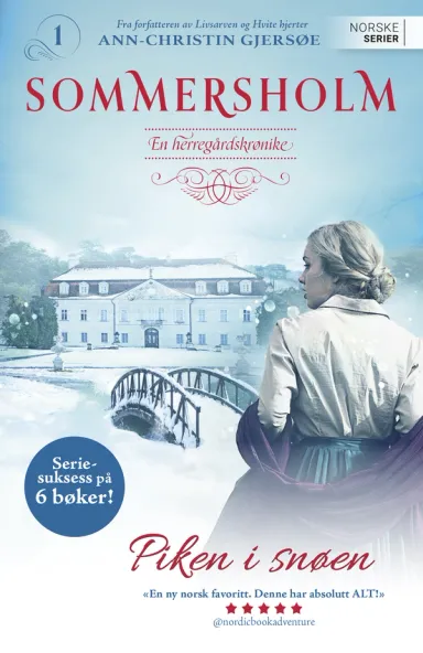 Omslag Piken i snøen av Ann-Christin Gjersøe (Heftet)