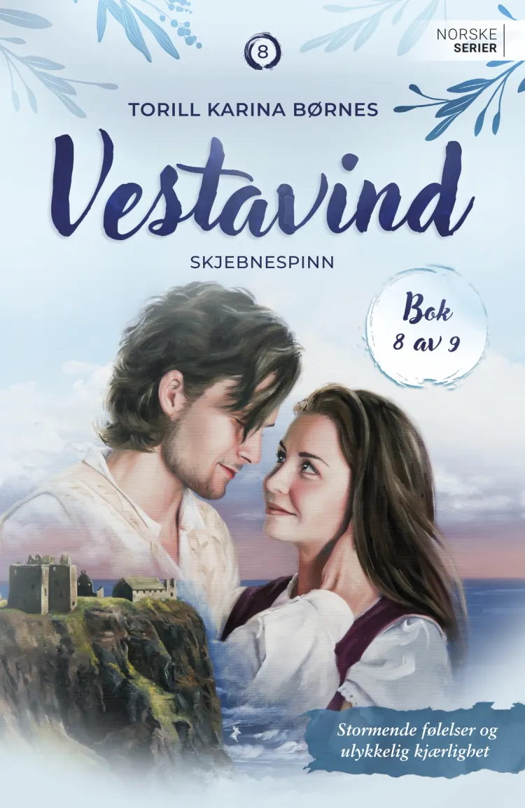 Omslag Skjebnespinn av Torill Karina Børnes (Heftet)