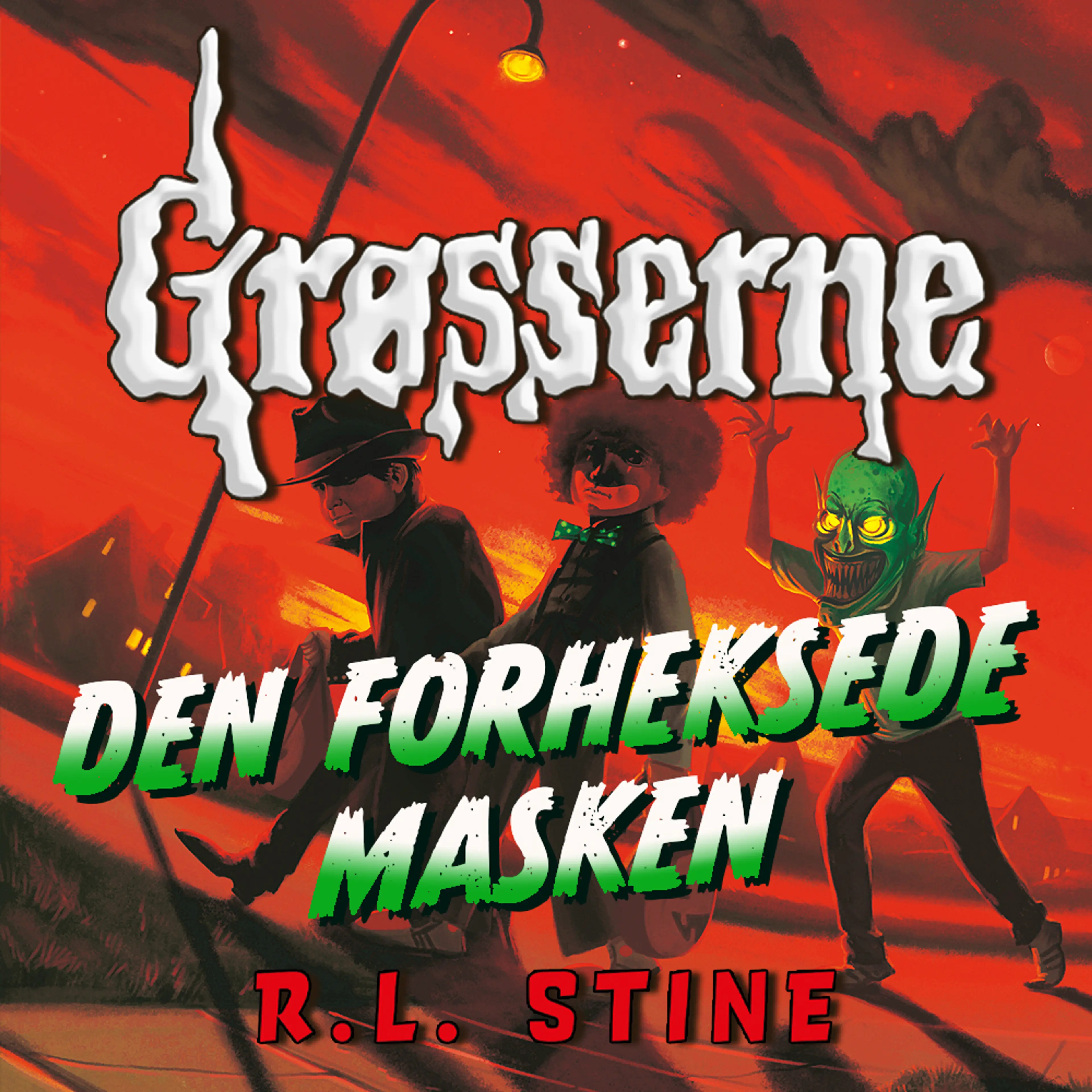 Omslag Den forheksede masken av R.L. Stine (Lydbok)