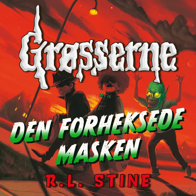 Omslag Den forheksede masken av R.L. Stine (Lydbok)