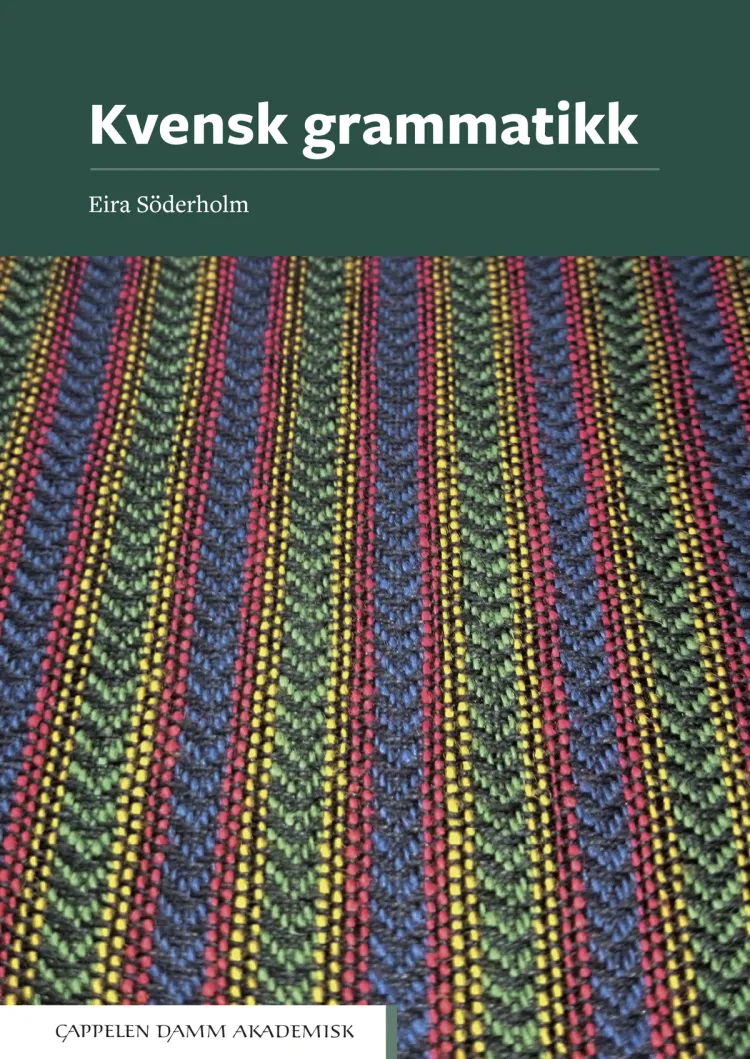 Omslag Kvensk grammatikk av Eira Söderholm (Heftet)