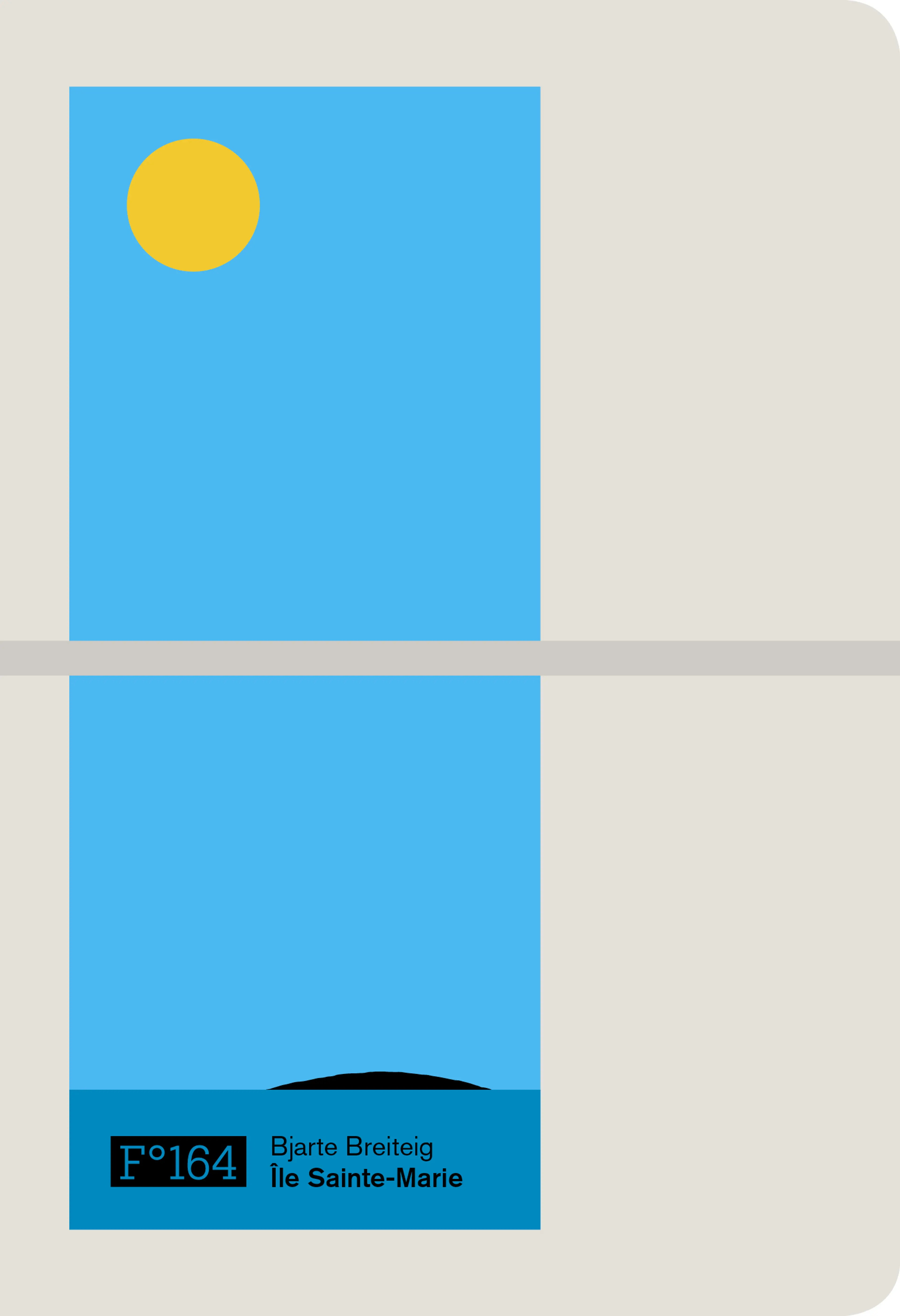 Omslag Île Sainte-Marie av Bjarte Breiteig (Heftet)