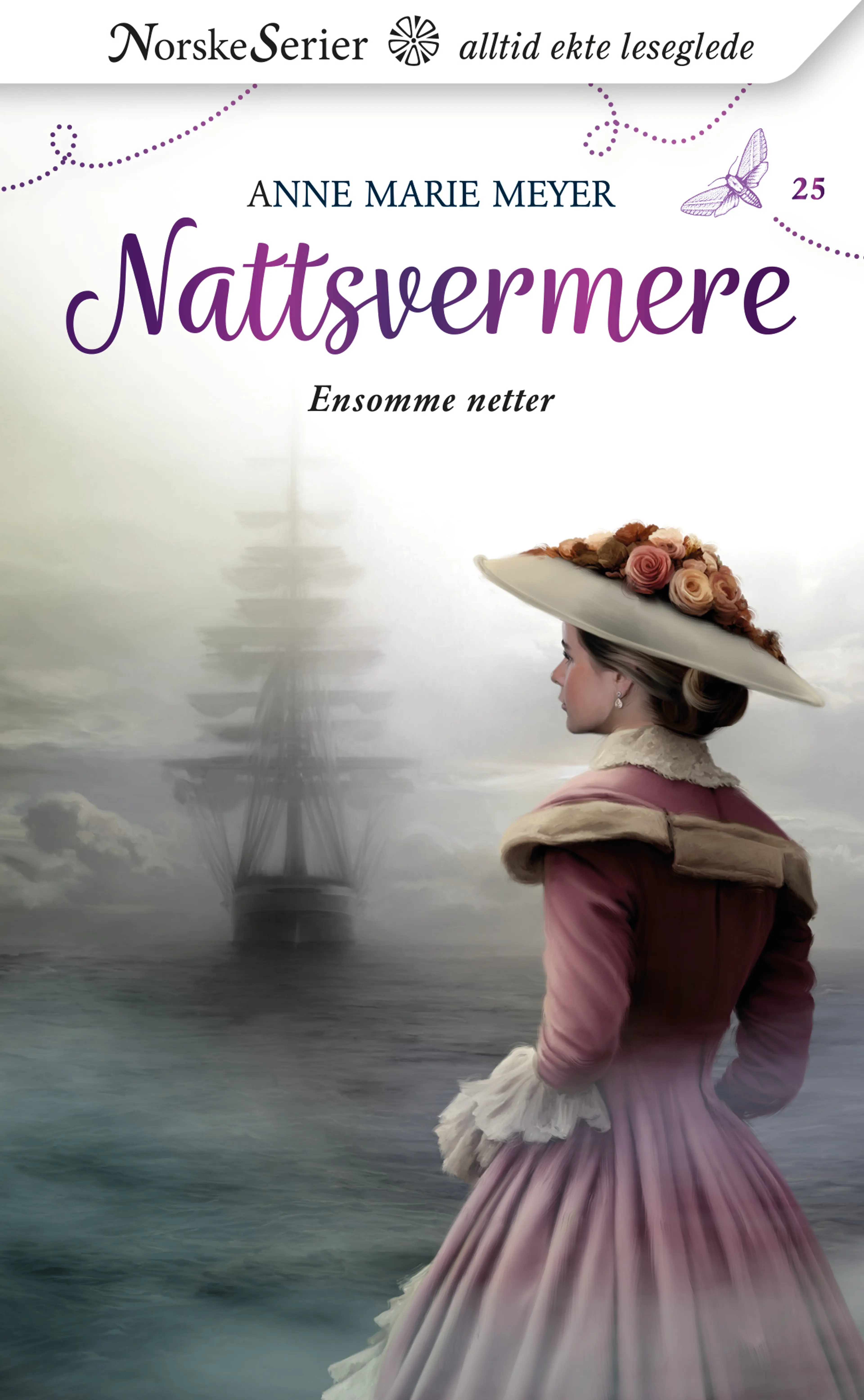 Omslag Ensomme netter av Anne Marie Meyer (Ebok)