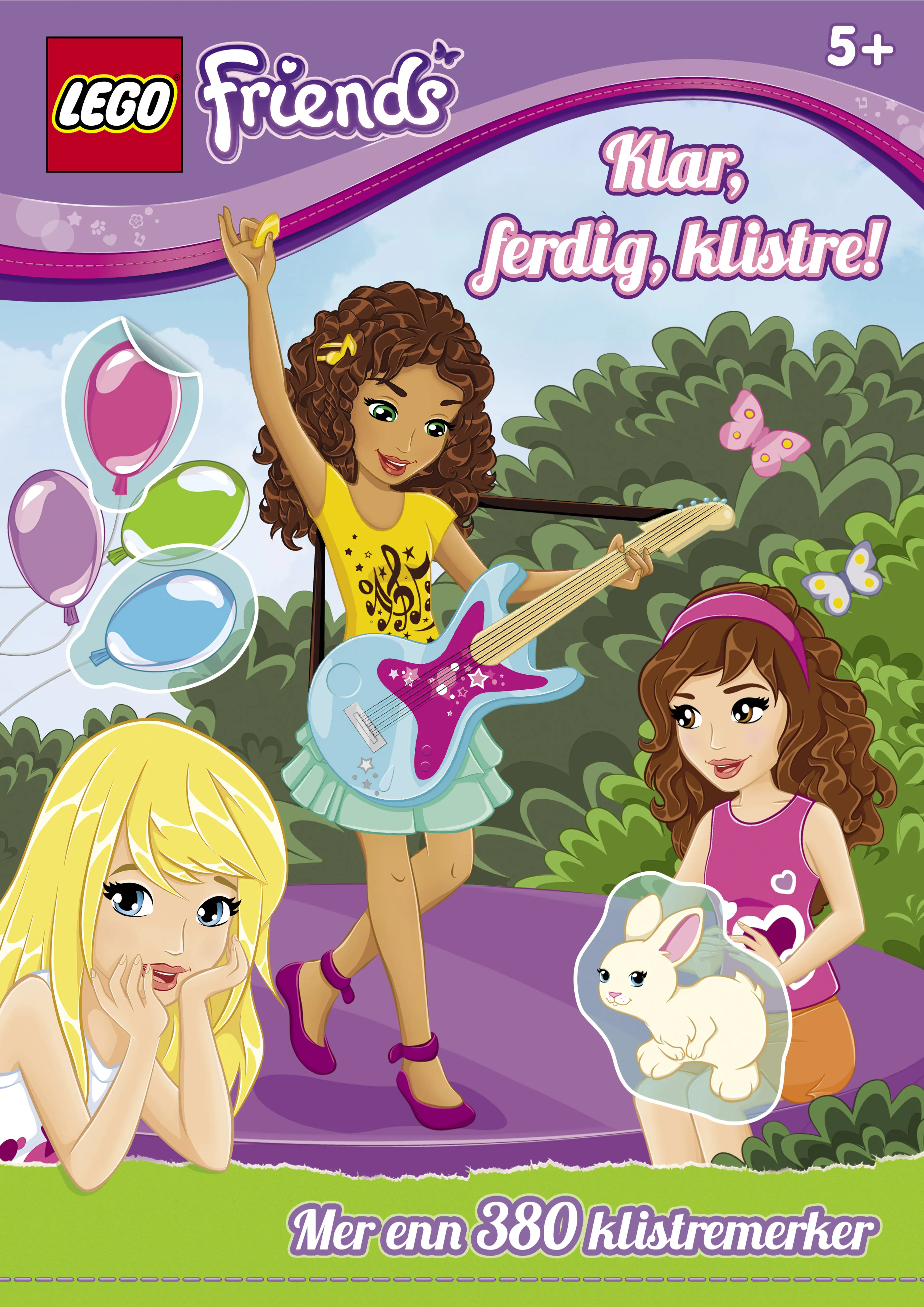 Omslag LEGO® Friends - Klar, ferdig, klistre! (Heftet)