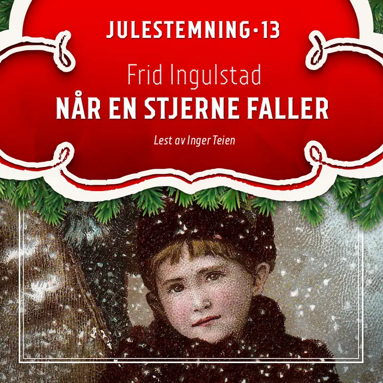 Omslag Når en stjerne faller av Frid Ingulstad (Lydbok)