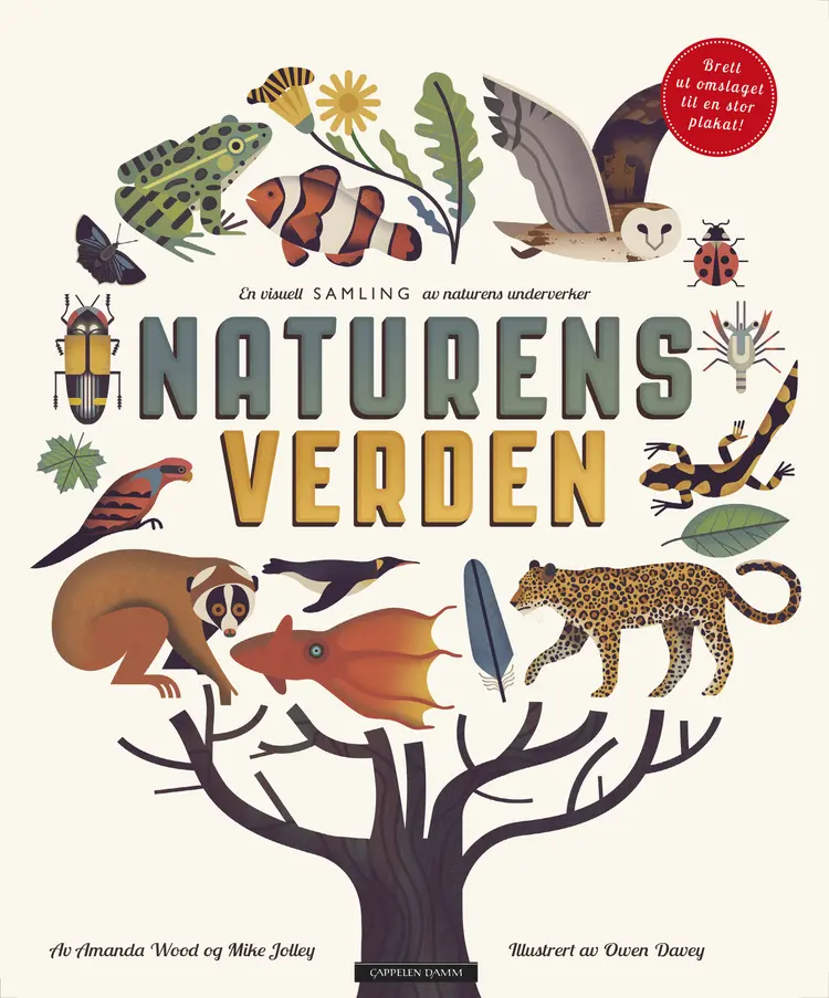 Omslag Naturens verden av Amanda Wood og Mike Jolley (Innbundet)