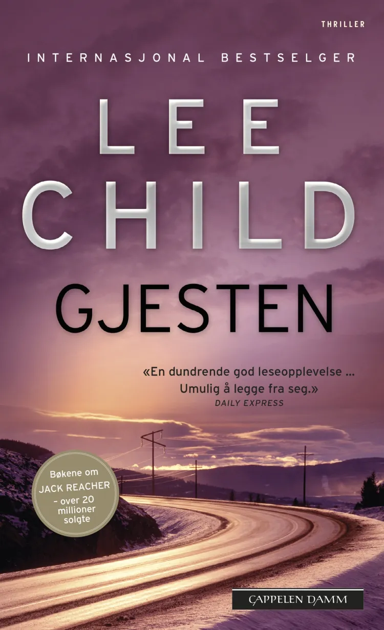 Omslag Gjesten av Lee Child (Heftet)