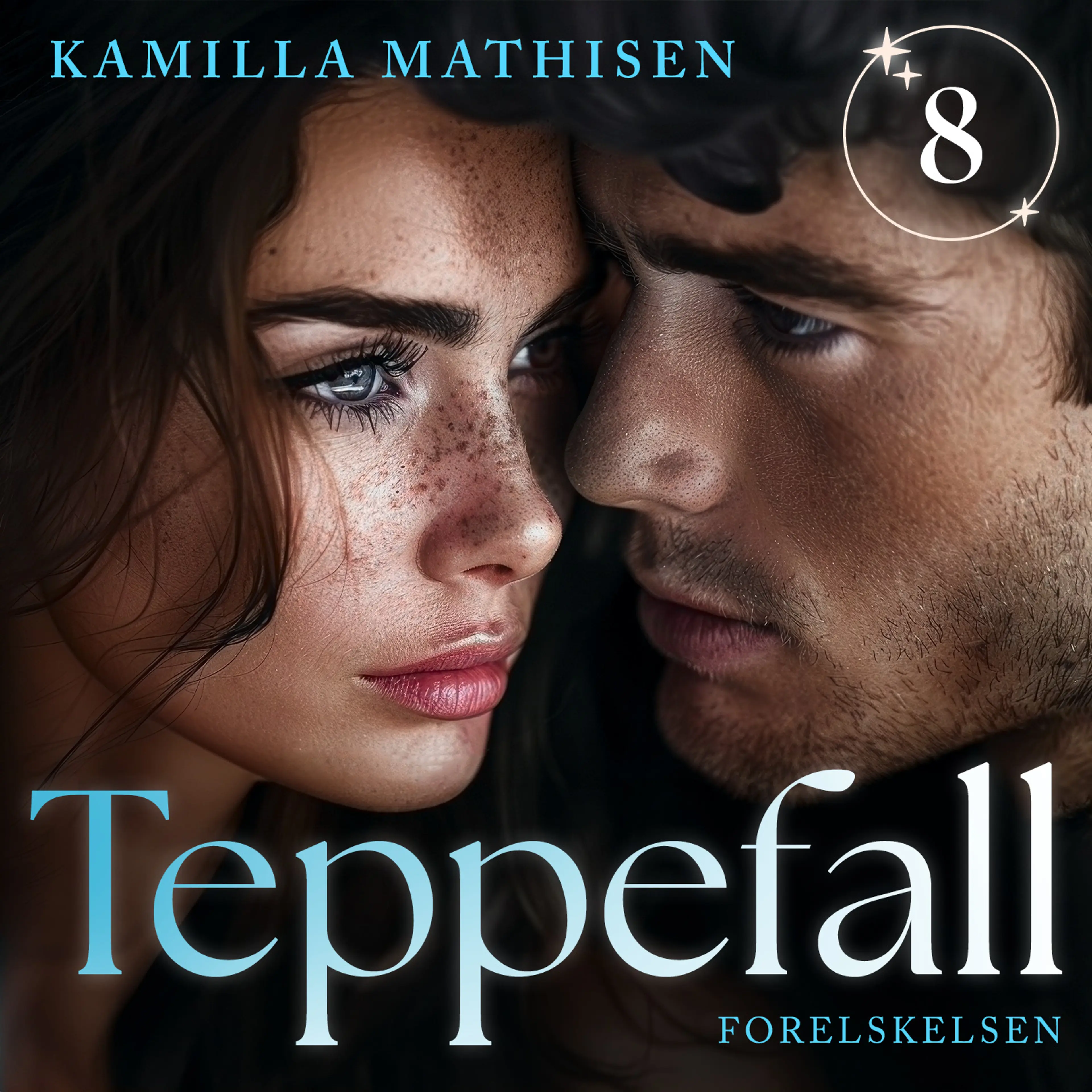 Omslag Forelskelsen av Kamilla Mathisen (Lydbok)