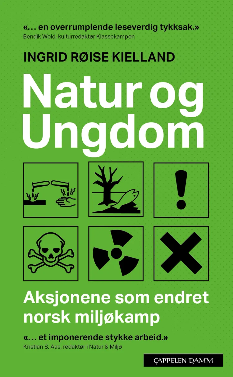 Omslag Natur og Ungdom av Ingrid Røise Kielland (Heftet)