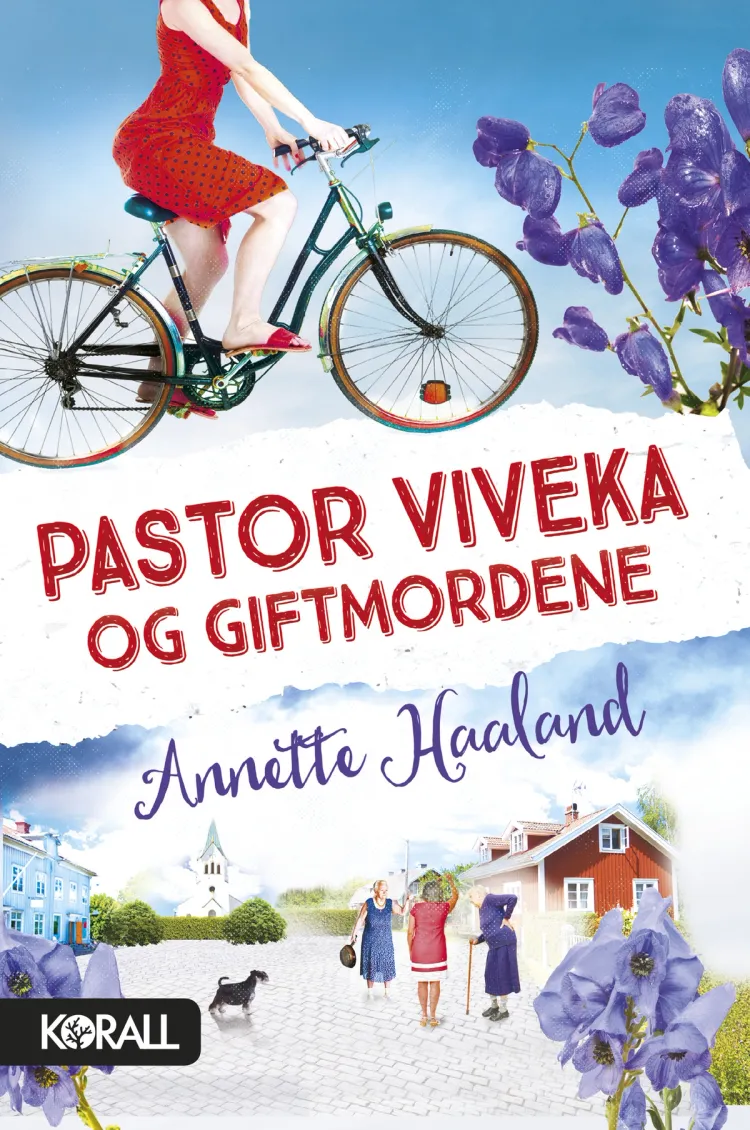 Omslag Pastor Viveka og giftmordene av Annette Haaland (Ebok)