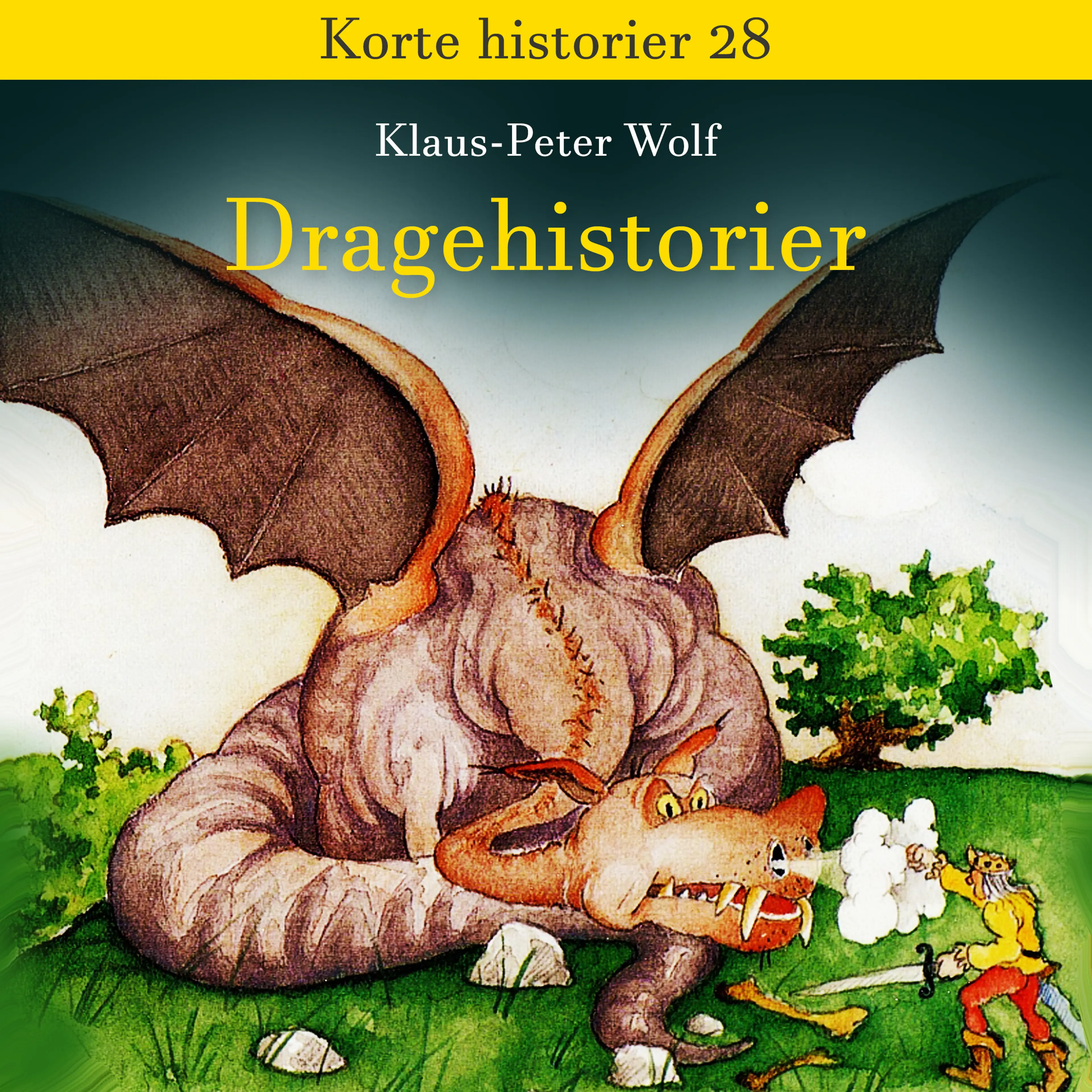 Omslag Dragehistorier av Klaus-Peter Wolf (Lydbok)