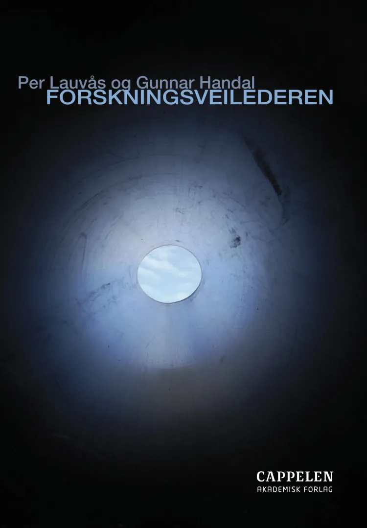 Omslag Forskningsveilederen av Gunnar Handal og Per Lauvås (Heftet)