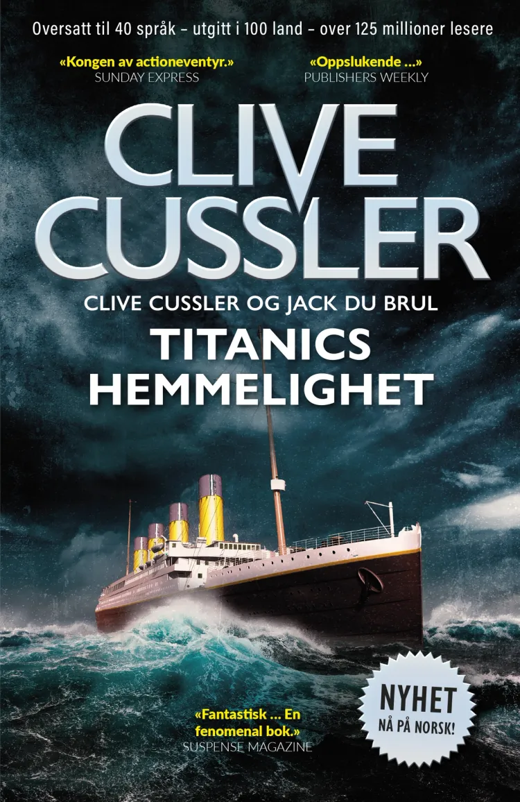 Omslag Titanics hemmelighet av Clive Cussler og Jack Du Brul (Ebok)
