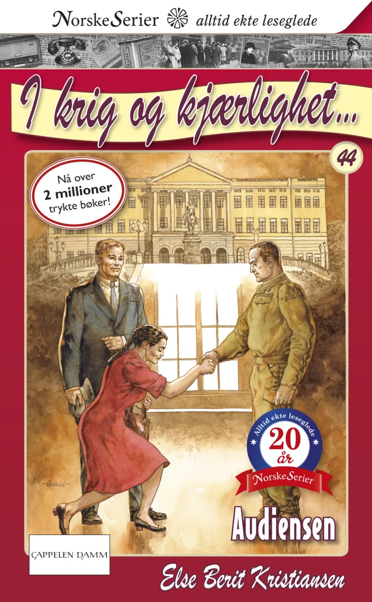 Omslag Audiensen av Else Berit Kristiansen (Ebok)