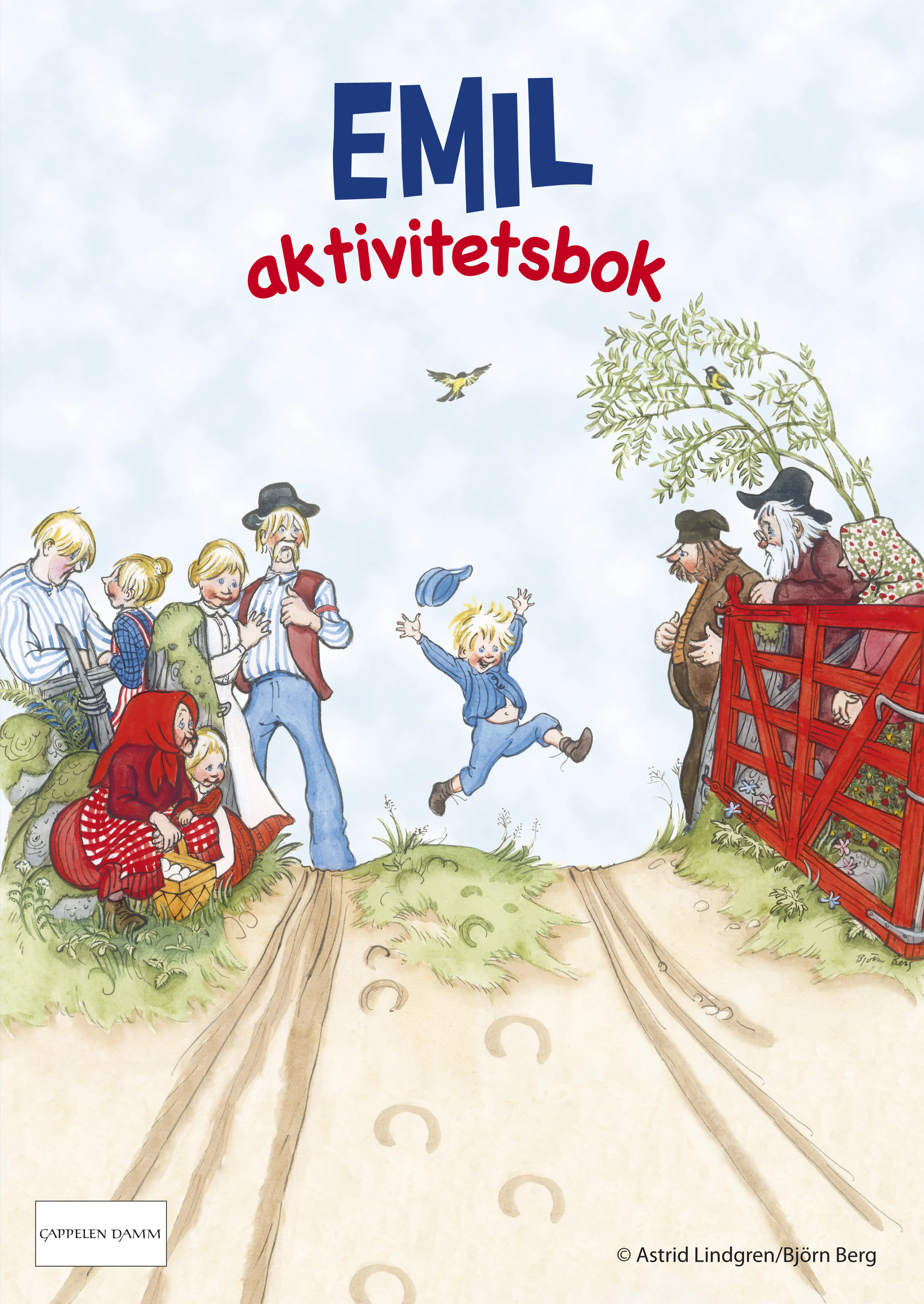 Omslag Emils aktivitetsbok av Astrid Lindgren (Heftet)