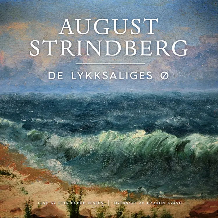 Omslag De lykksaliges ø av August Strindberg (Lydbok)