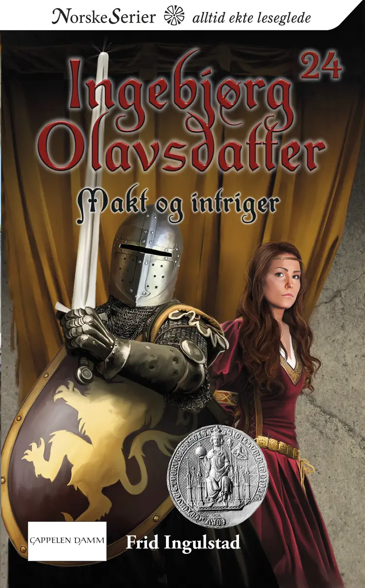 Omslag Makt og intriger av Frid Ingulstad (Heftet)