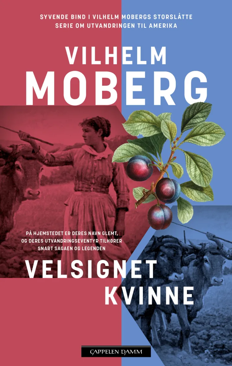 Omslag Velsignet kvinne av Vilhelm Moberg (Ebok)