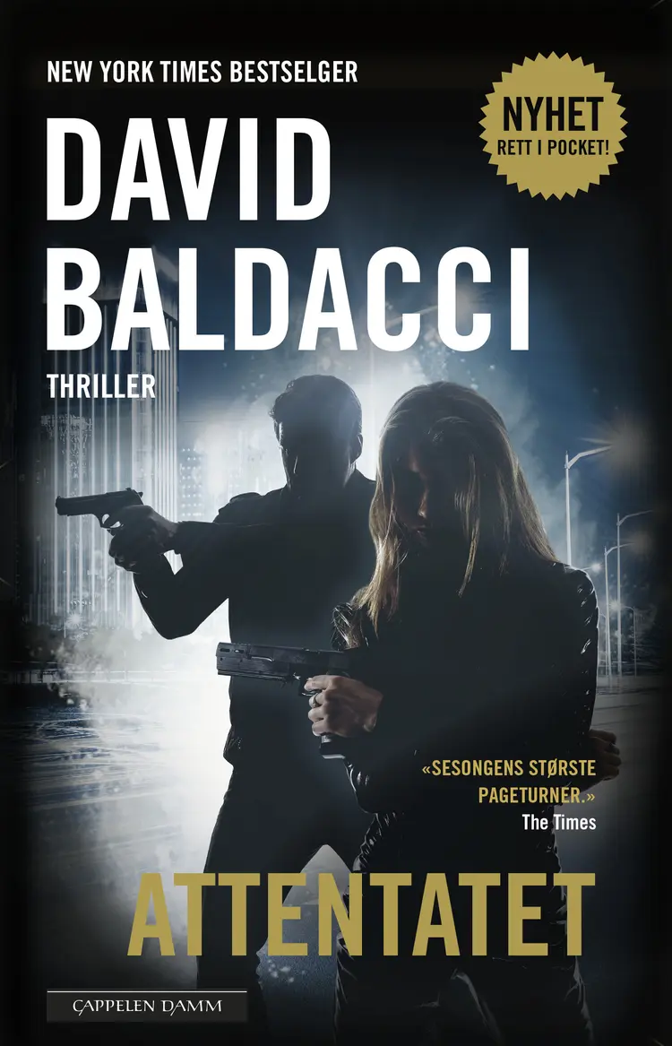 Omslag Attentatet av David Baldacci (Heftet)
