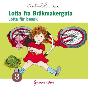 Omslag Lotta får besøk av Astrid Lindgren (Lydbok)