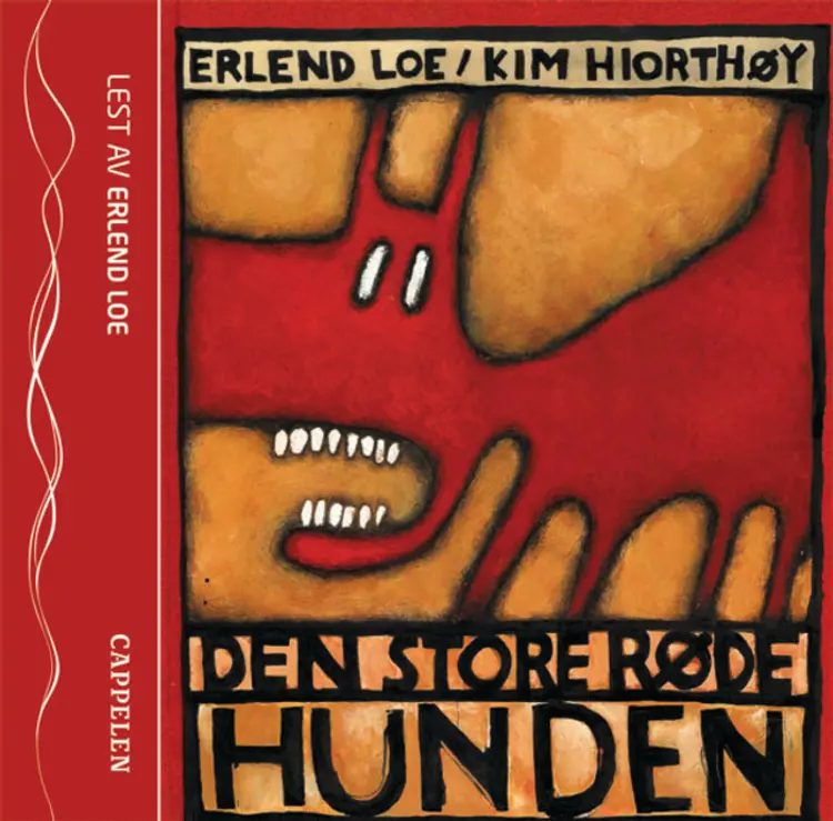 Omslag Den store røde hunden av Erlend Loe (Lydbok)