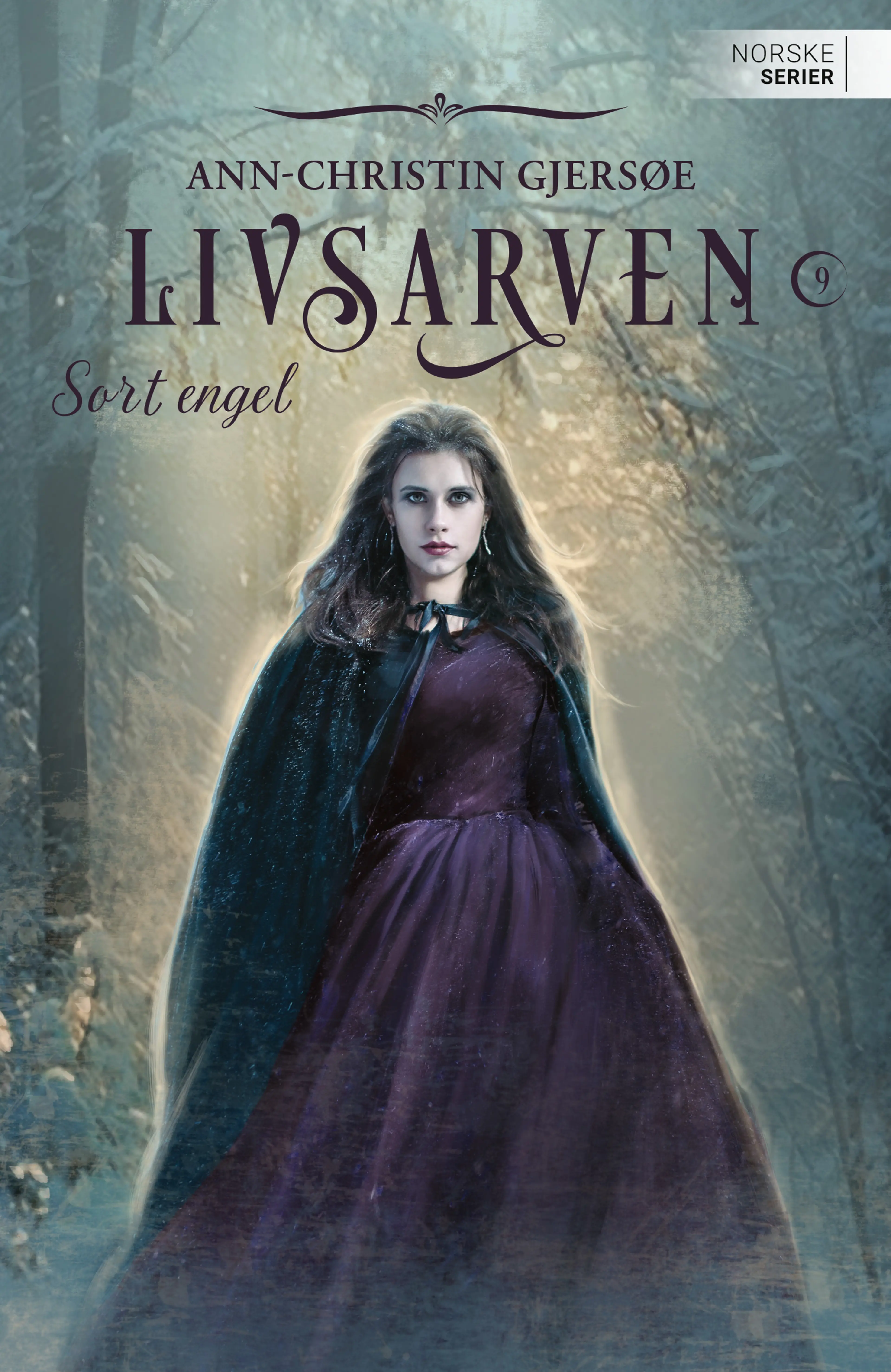 Omslag Sort engel av Ann-Christin Gjersøe (Heftet)