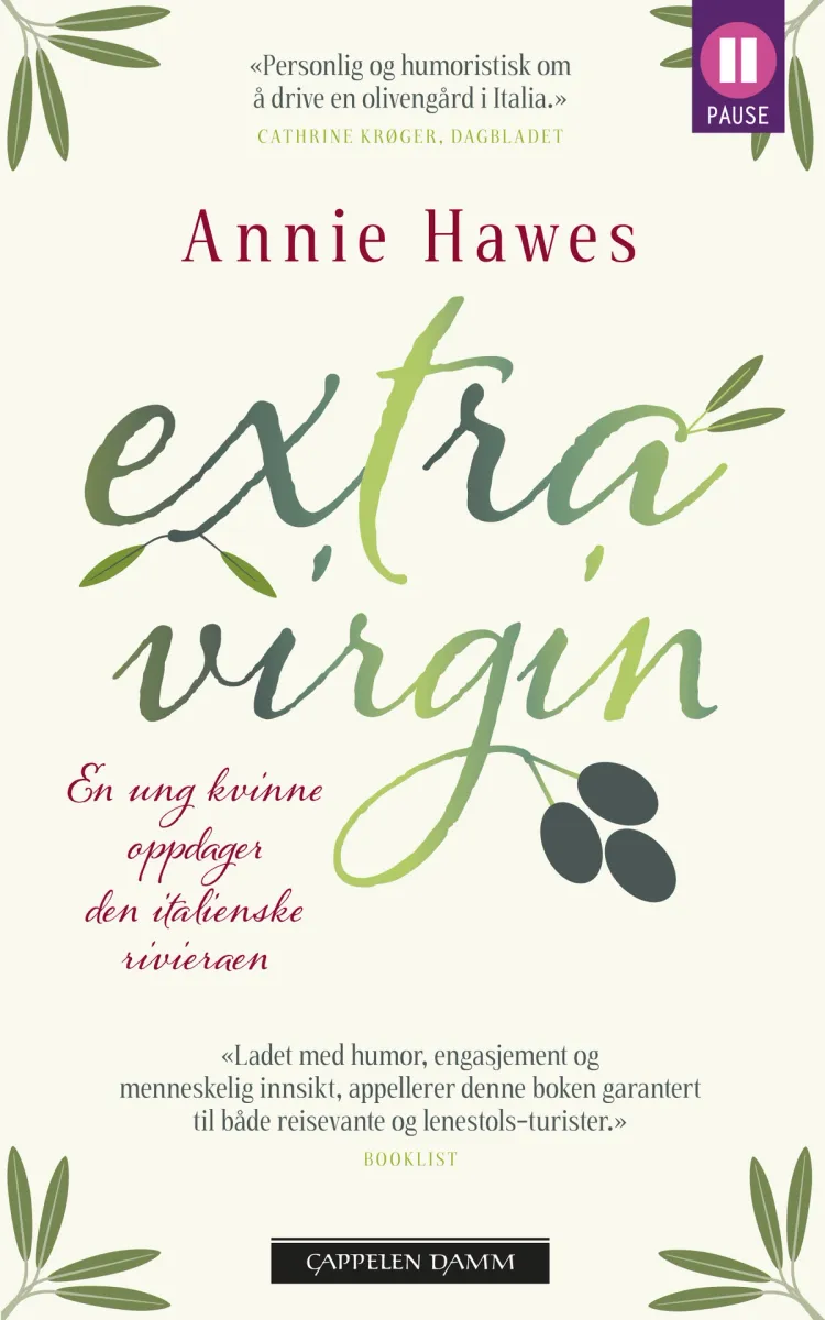 Omslag Extra Virgin - en ung kvinne oppdager den italienske Riviera av Annie Hawes (Heftet)