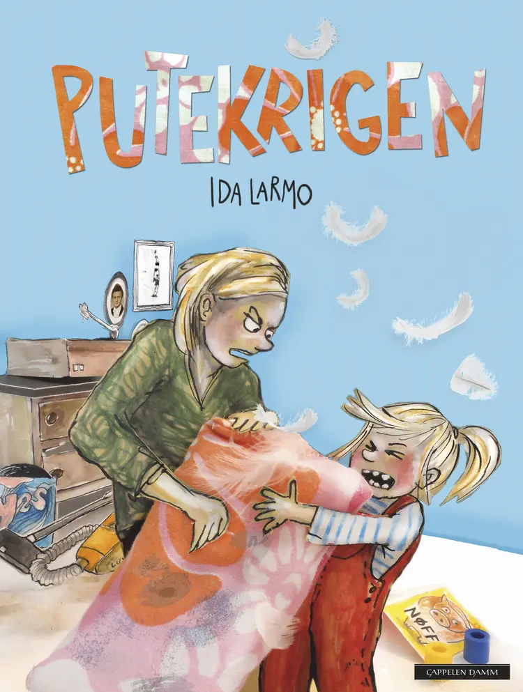 Omslag Putekrigen av Ida Larmo (Innbundet)