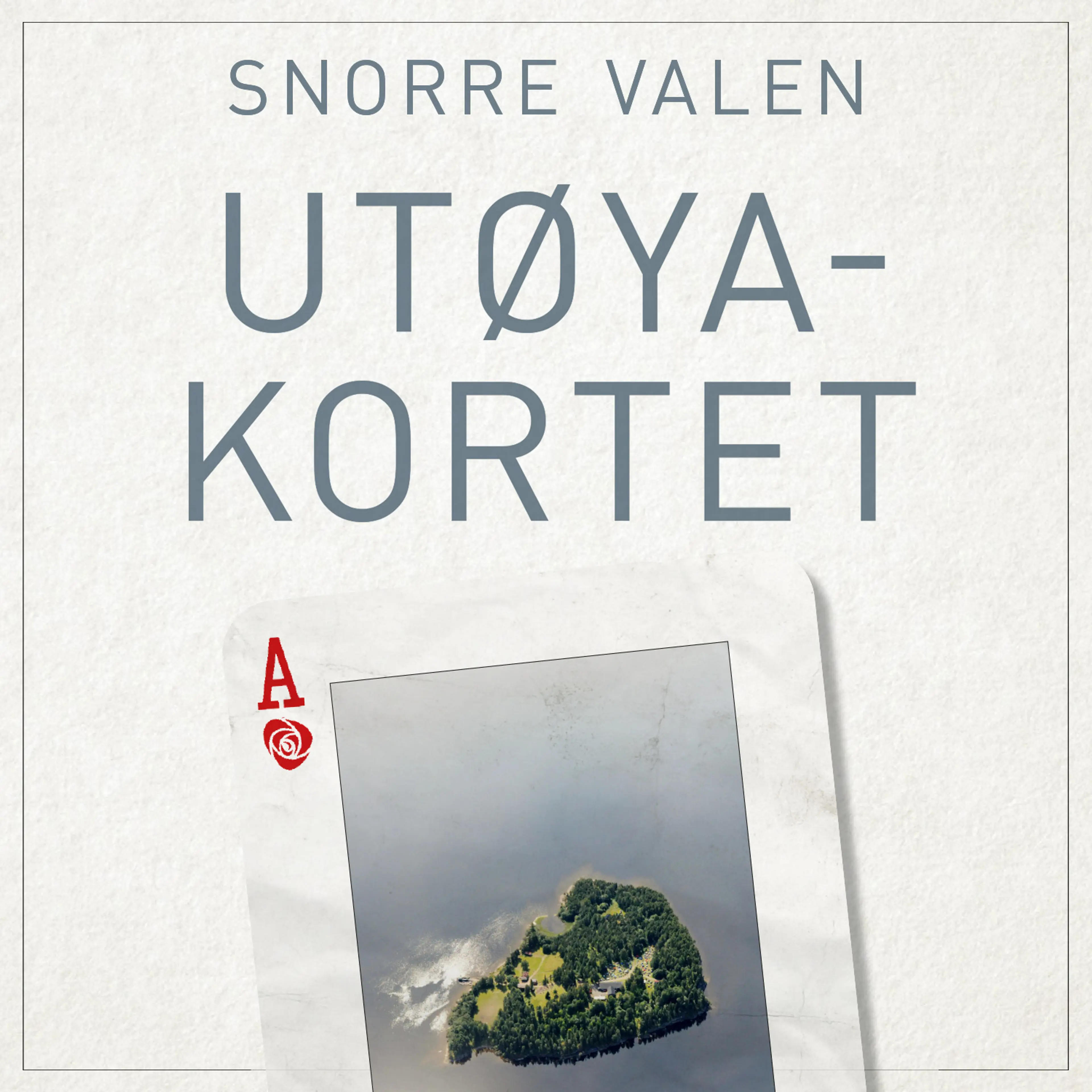 Omslag Utøyakortet av Snorre Valen (Lydbok)