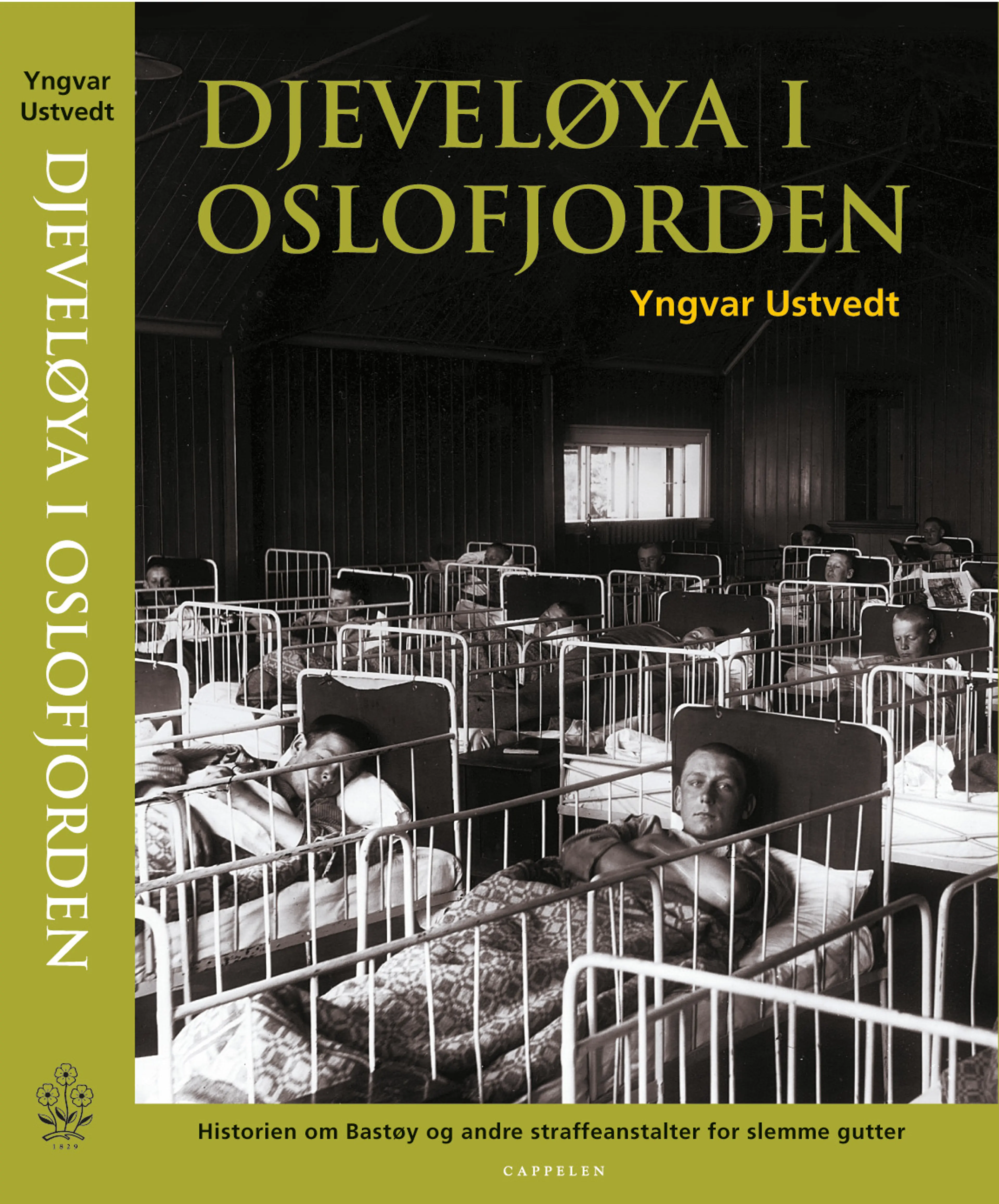 Omslag Djeveløya i Oslofjorden av Ustvedt / Yngvar (Innbundet)