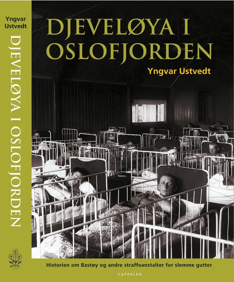 Omslag Djeveløya i Oslofjorden av Ustvedt / Yngvar (Innbundet)