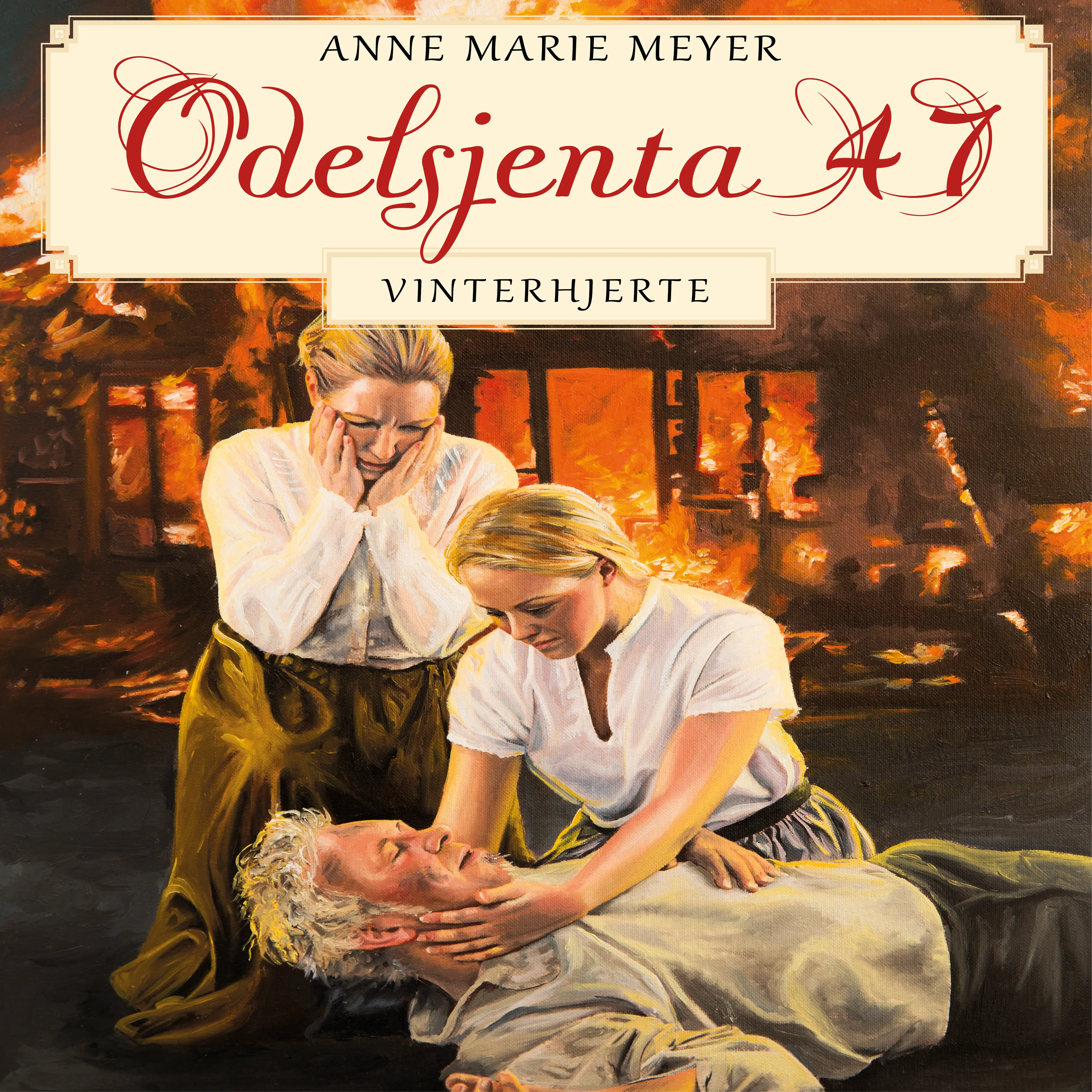 Omslag Vinterhjerte av Anne Marie Meyer (Lydbok)