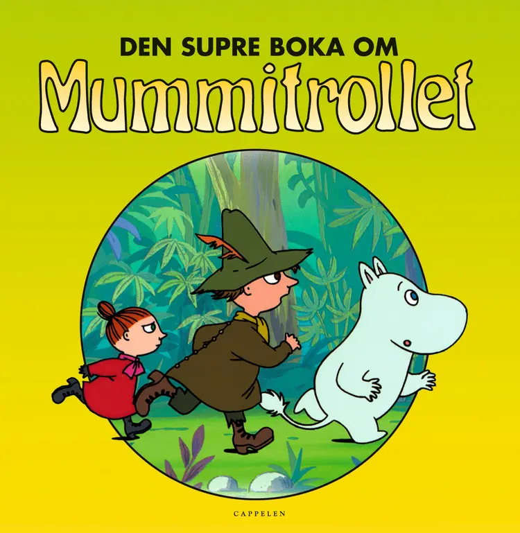 Omslag Den supre boka om Mummitrollet av Tove Jansson (Innbundet)