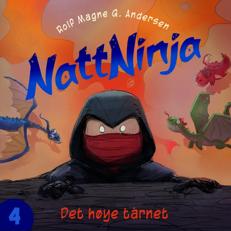 Omslag Nattninja - Det Høye Tårnet av Rolf Magne G. Andersen (Lydbok)