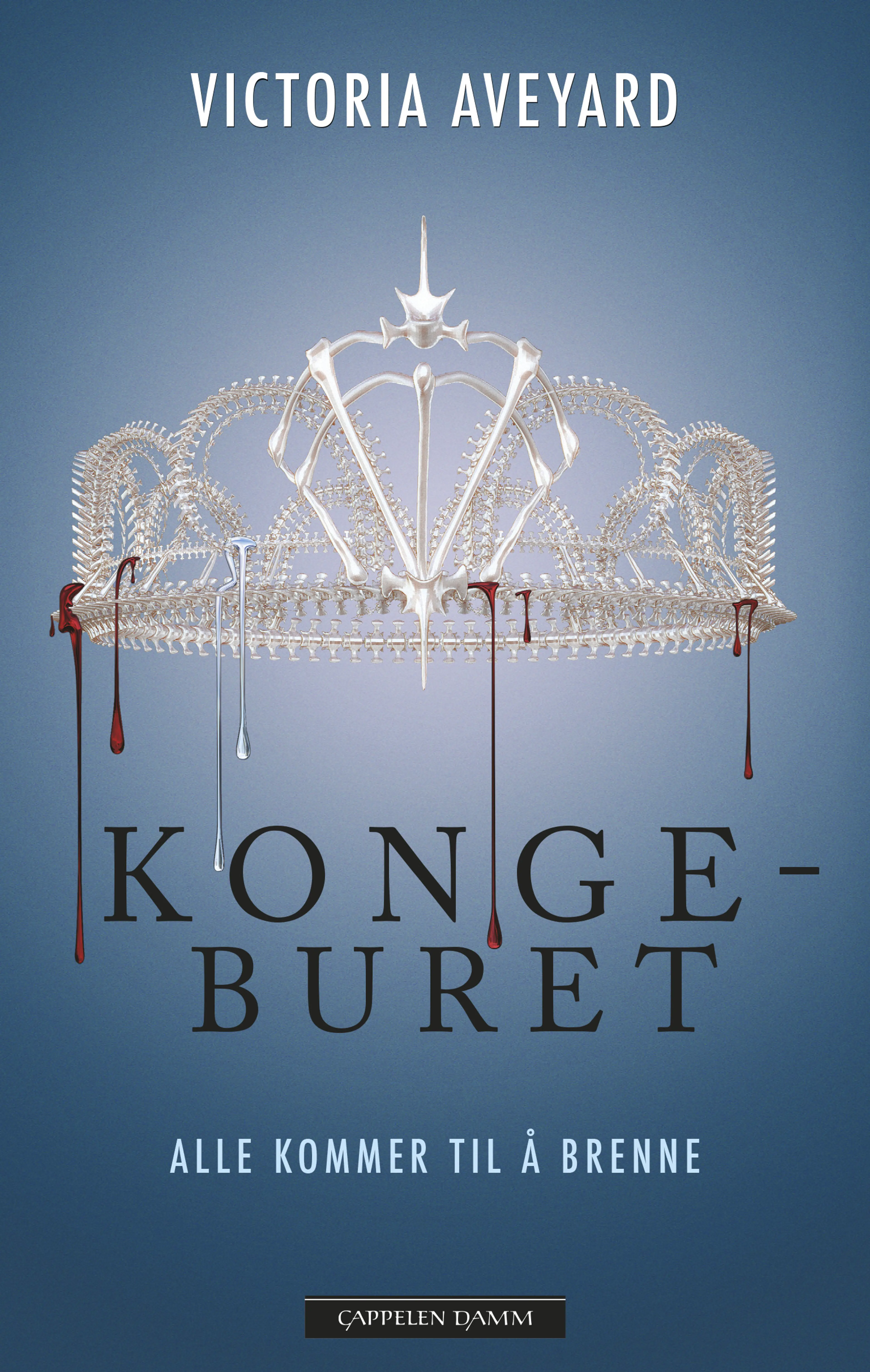 Omslag Kongeburet av Victoria Aveyard (Heftet)