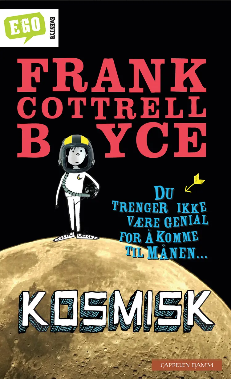 Omslag Kosmisk av Frank Cottrell Boyce (Innbundet)