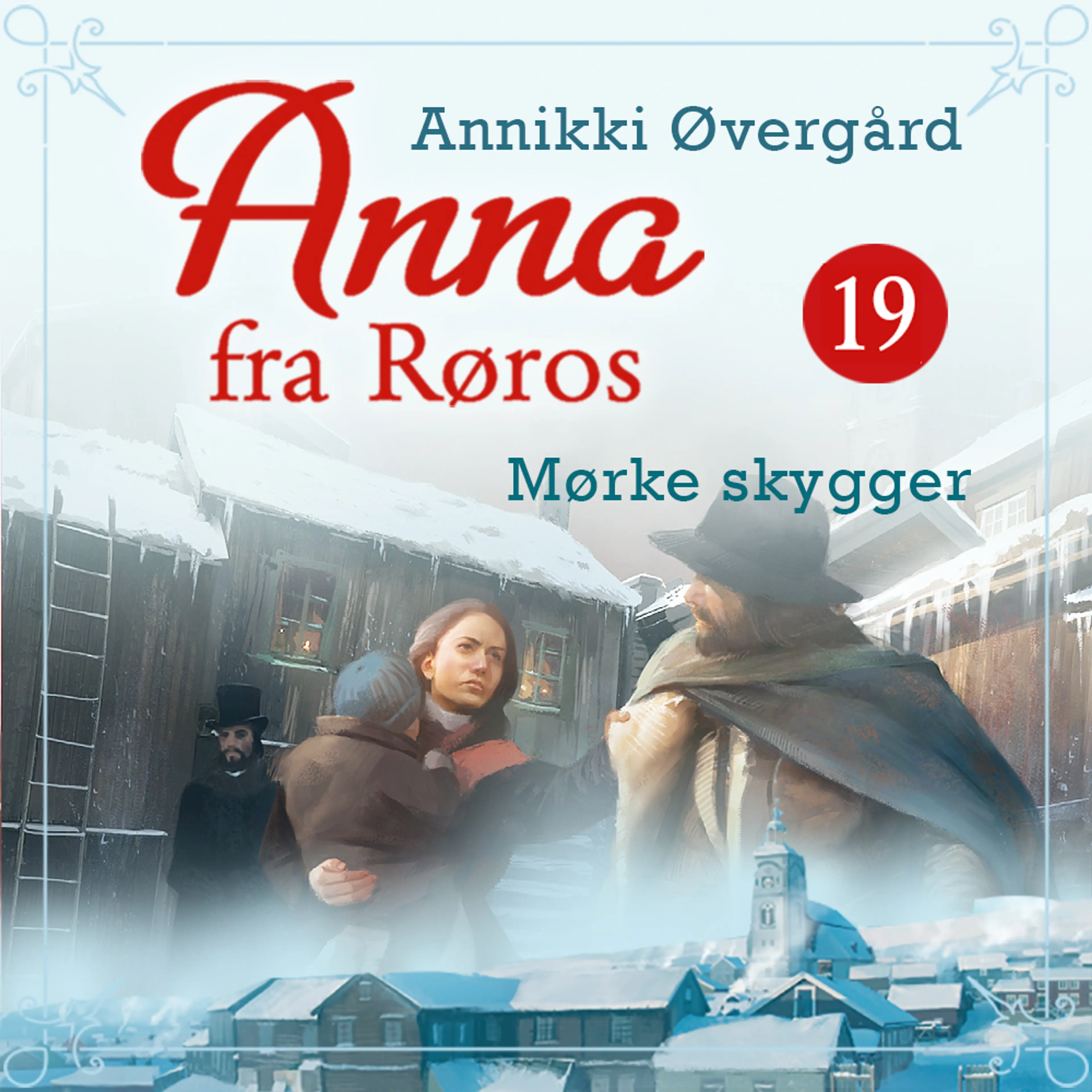 Omslag Mørke skygger av Annikki Øvergård (Lydbok)