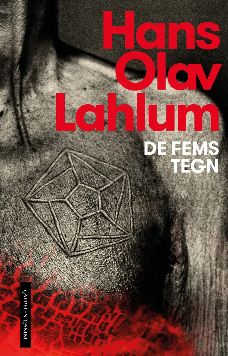Omslag De fems tegn av Hans Olav Lahlum (Innbundet)