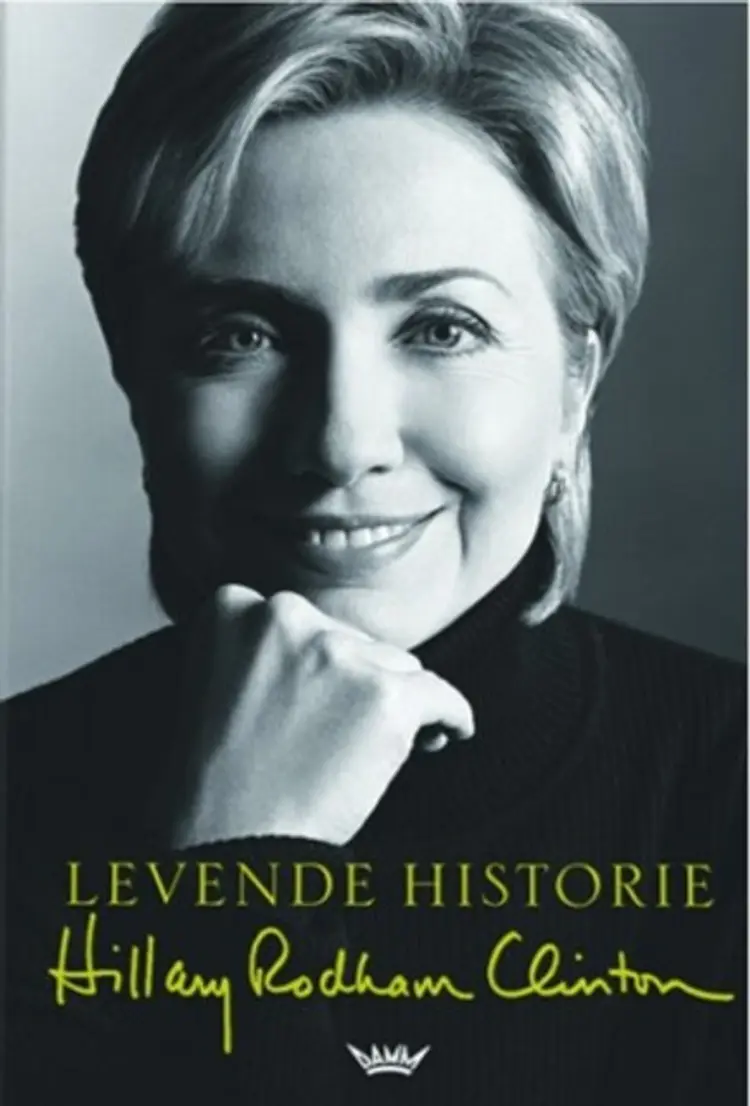 Omslag Levende historie av Hillary Rodham Clinton (Innbundet)