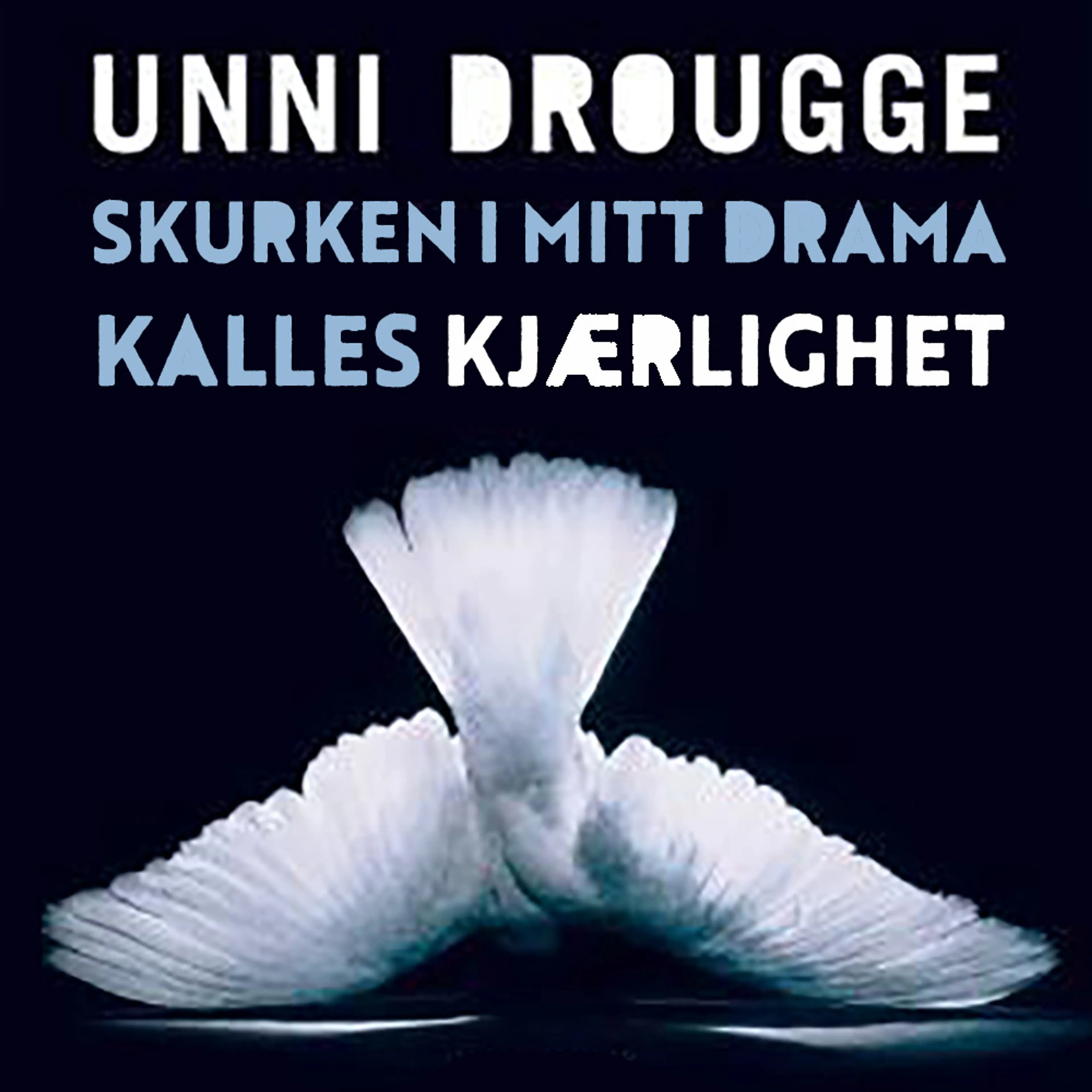 Omslag Skurken i mitt drama kalles kjærlighet av Unni Drougge (Lydbok)