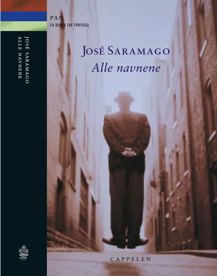Omslag Alle navnene av José Saramago (Innbundet)