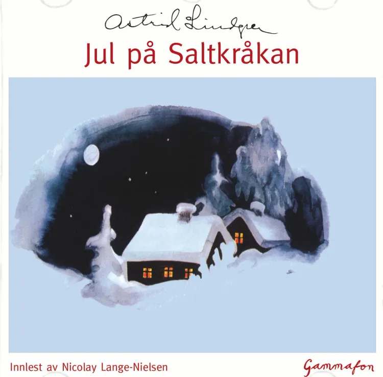 Omslag Jul på Saltkråkan av Astrid Lindgren (CD)