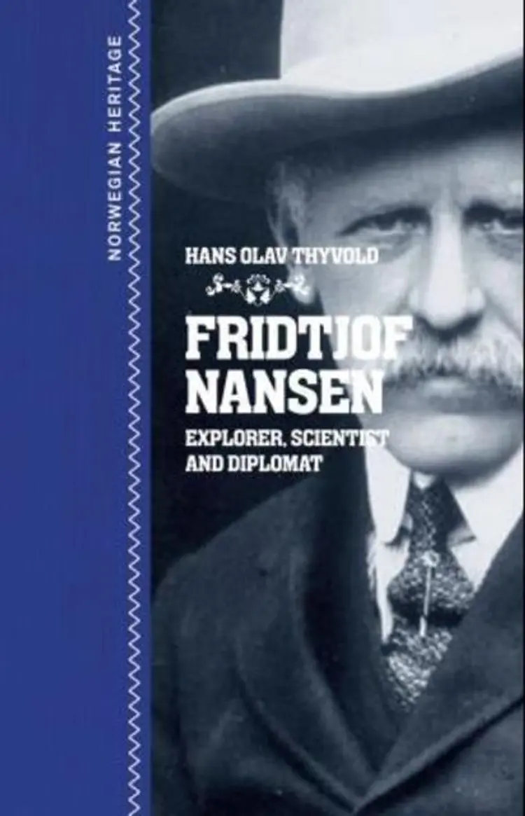 Omslag Fridtjof Nansen av Hans-Olav Thyvold (Innbundet)