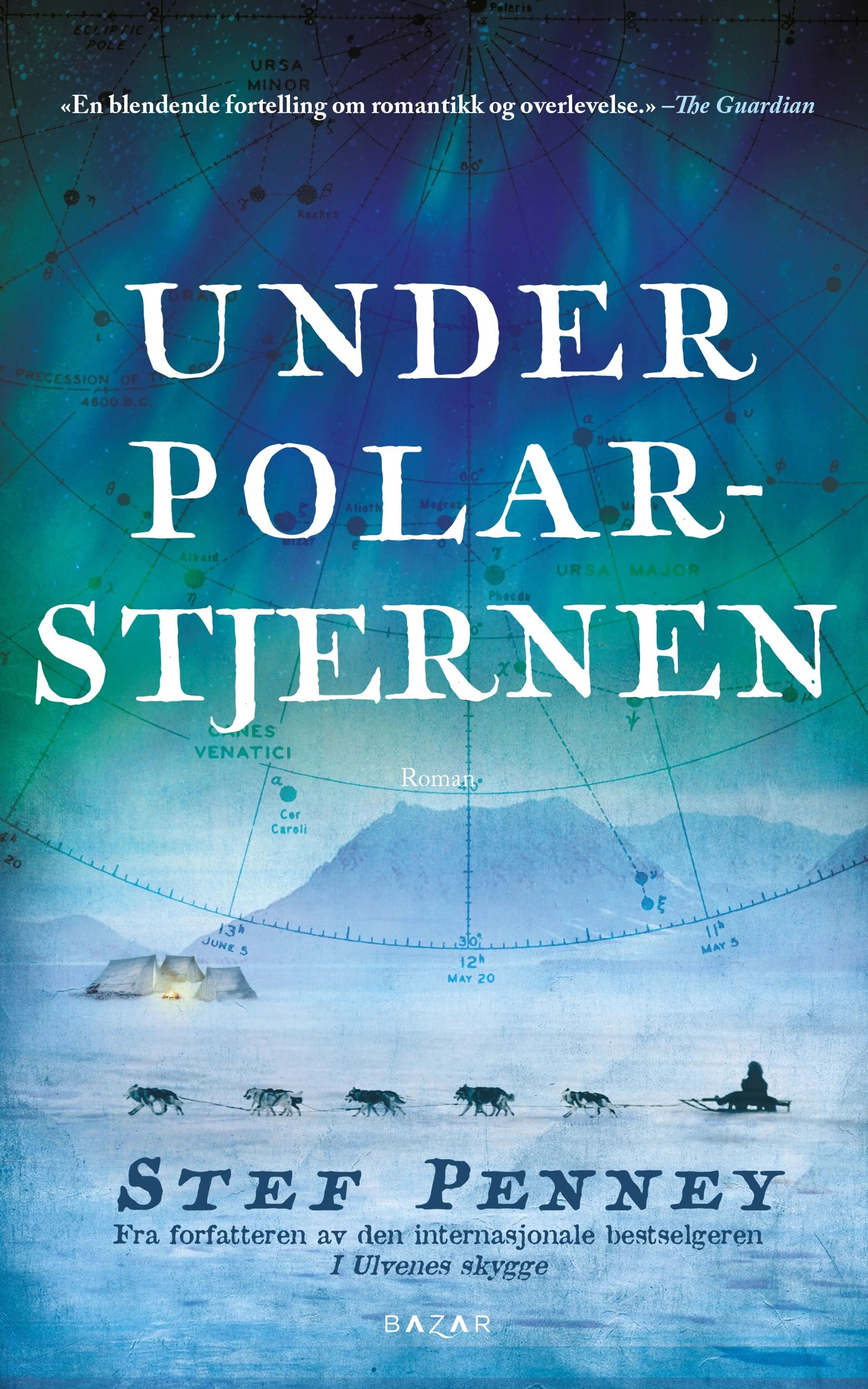 Omslag Under polarstjernen av Stef Penney (Innbundet)