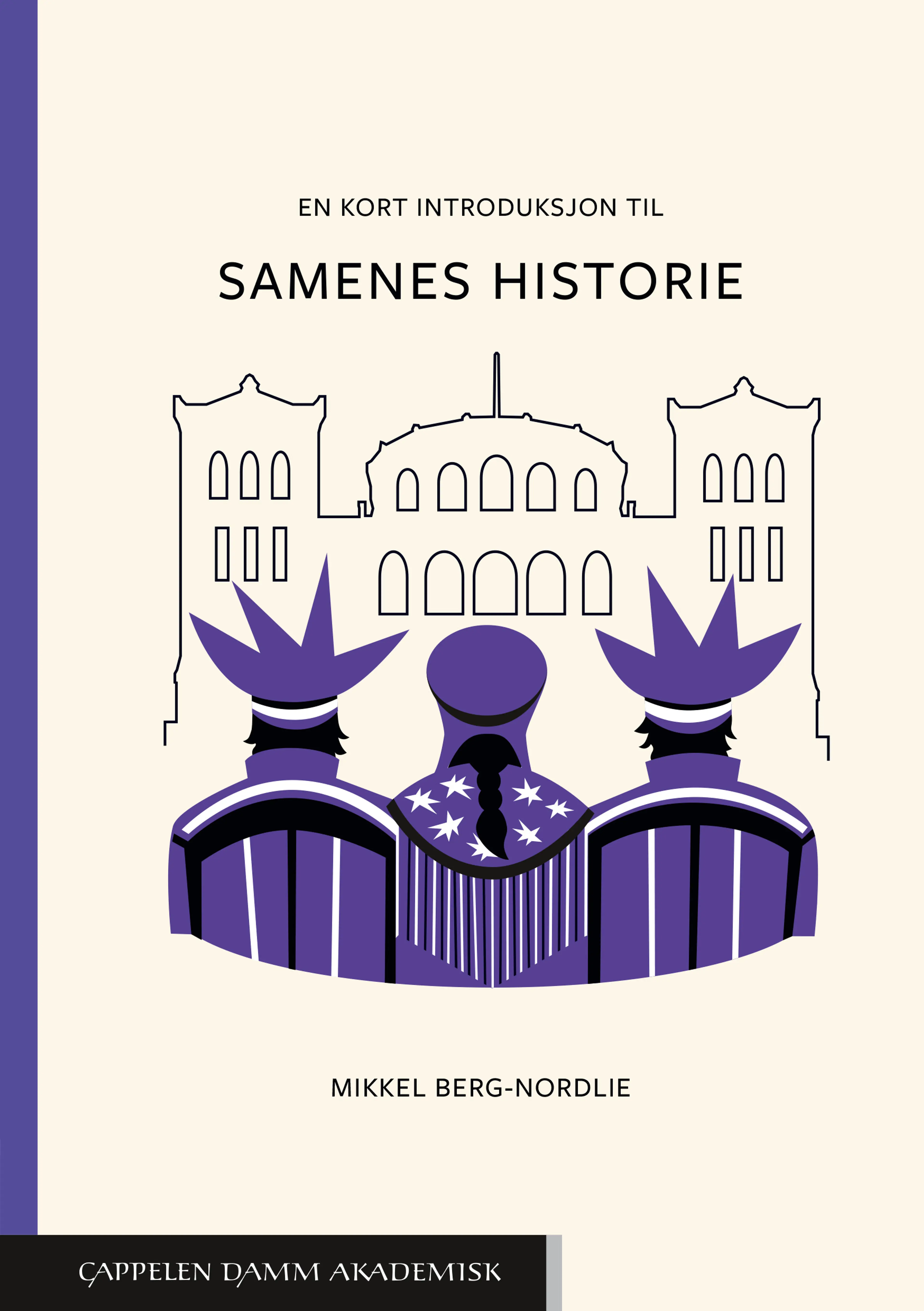 Omslag En kort introduksjon til samenes historie av Mikkel Berg-Nordlie (Heftet)