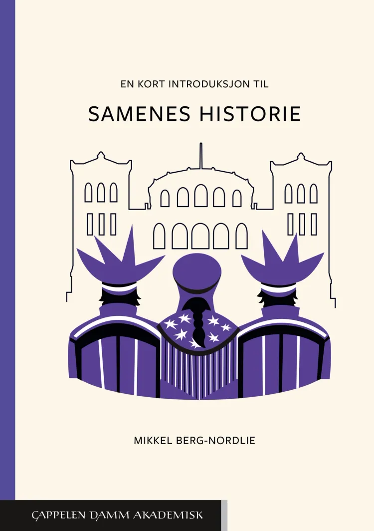 Omslag En kort introduksjon til samenes historie av Mikkel Berg-Nordlie (Heftet)
