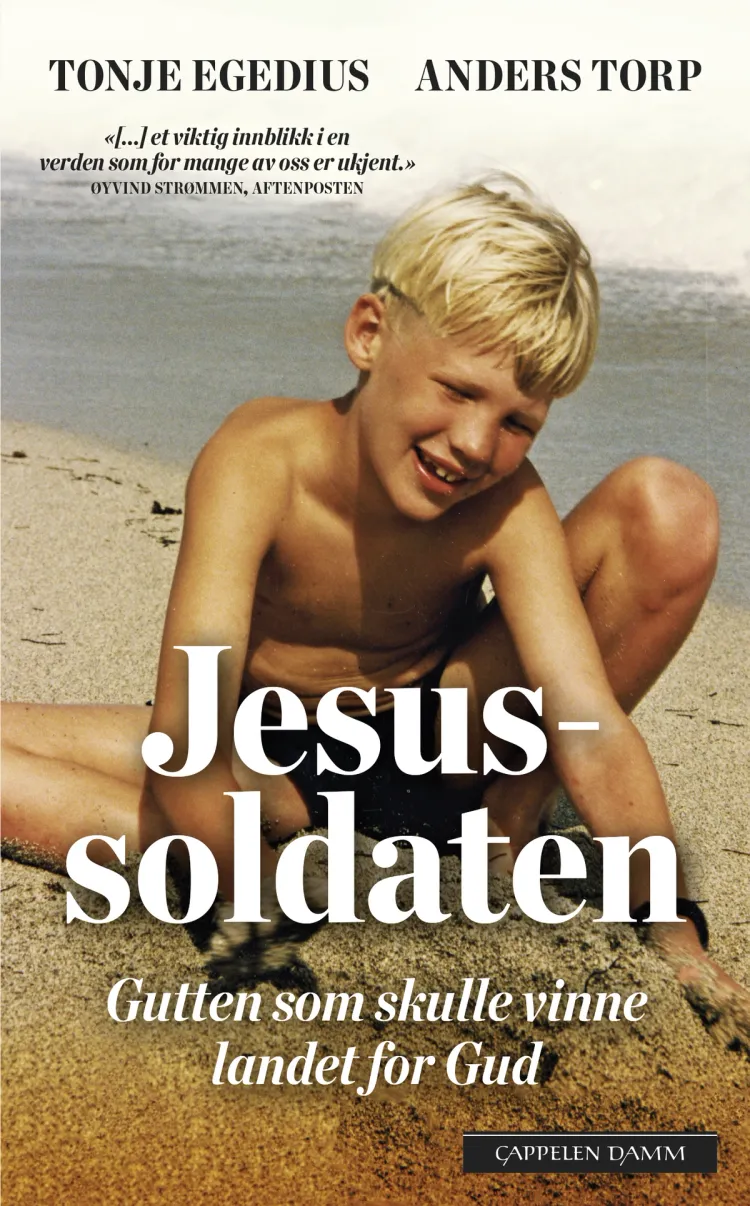 Omslag Jesussoldaten av Tonje Egedius og Anders Torp (Heftet)