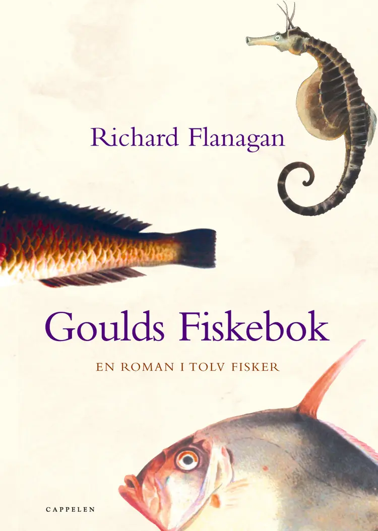 Omslag Goulds Fiskebok av Richard Flanagan (Innbundet)
