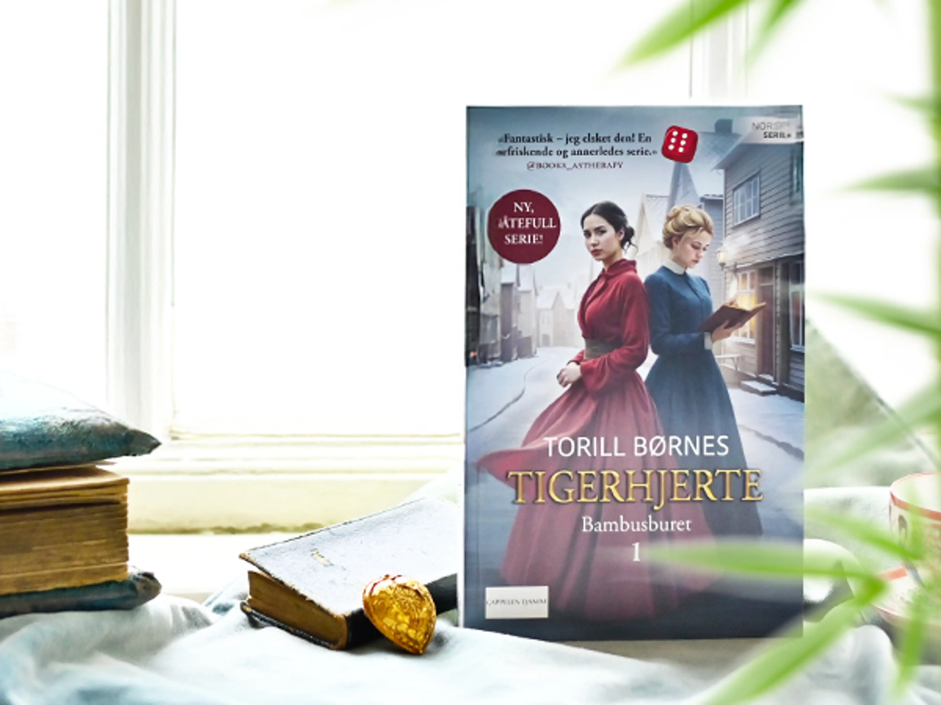 Bilde av første bok i Tigerhjerte